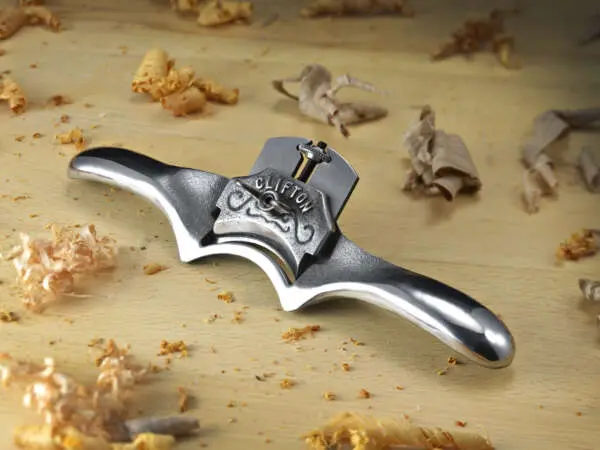 Clifton 550 Concave Sole Spokeshave — 2-1/8" Blade, O1 Cryo Steel, 9-3/4" Length 1