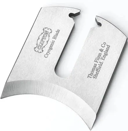 Clifton 550 Concave Sole Spokeshave Blade — 2-1/8" Wide, O1 Cryo Steel 1