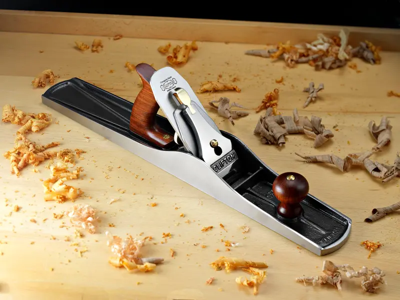 Clifton #7 Bench Plane – Bedrock Frog, Grey Cast Iron Body, 0.150" O1 Cryo Blade 1
