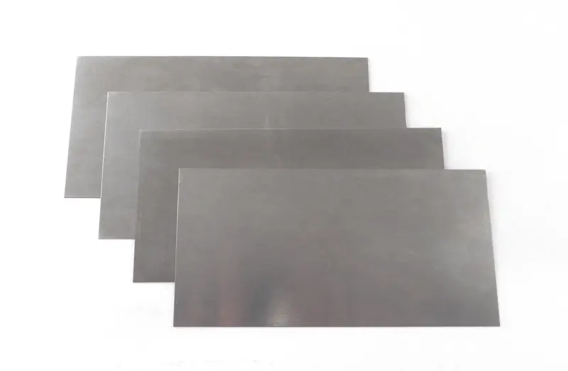 Clifton Rectangular Cabinet Scraper Set – Four Thicknesses (3" × 6") 1