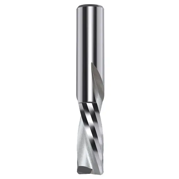 Cmt 2-Flute Solid Carbide Downcut Spiral Router Bits 1