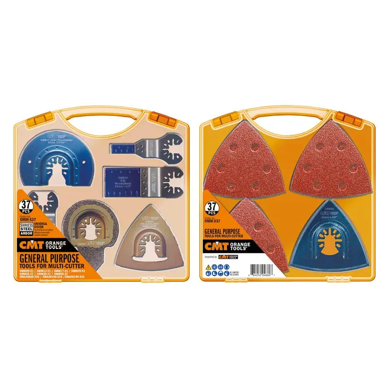 Cmt 37-Piece Oscillating Multi-Tool Accessory Kit – Comprehensive Cutting Collection 1