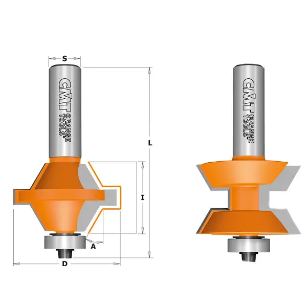 Cmt Carbide-Tipped Edge Banding Router Bit Set 1