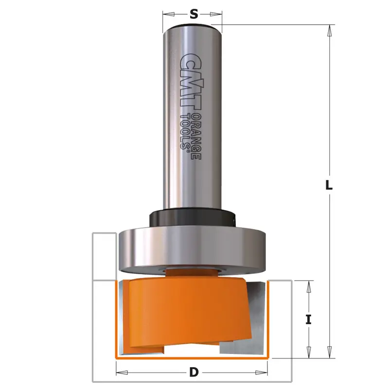 Cmt Dado And Planer Router Bits With Carbide Tips And Bearing Guide 1