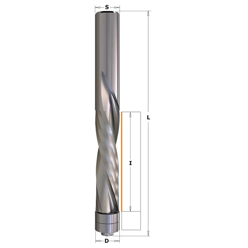 Cmt Double-Bearing Spiral Flush Trim Router Bit – Carbide-Tipped For Smooth Cuts 1