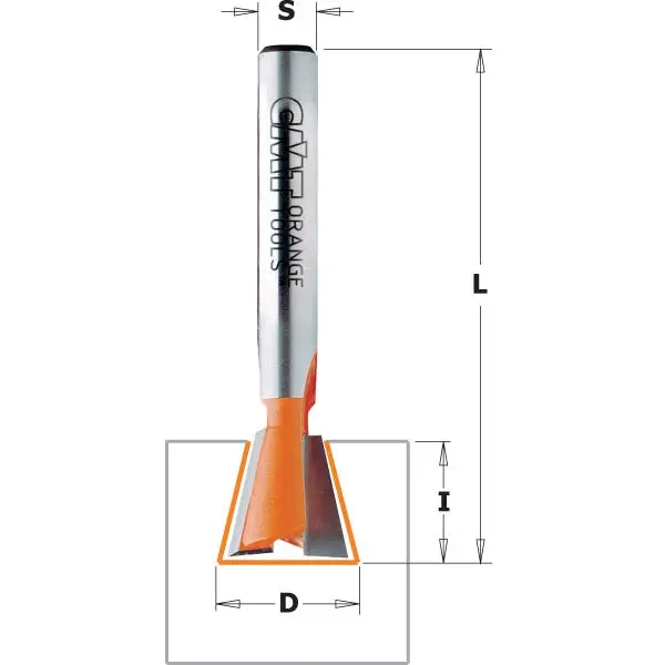 Cmt Dovetail Joint Router Bit – Carbide Tipped 1