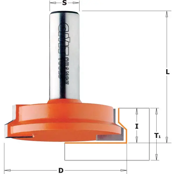 Cmt Drawer Lock Joint Router Bit – Carbide Tipped 1