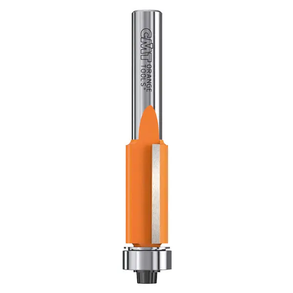 Cmt Flush Trim Router Bit – Carbide-Tipped Bit With Bearing Guide For Pattern Work 1