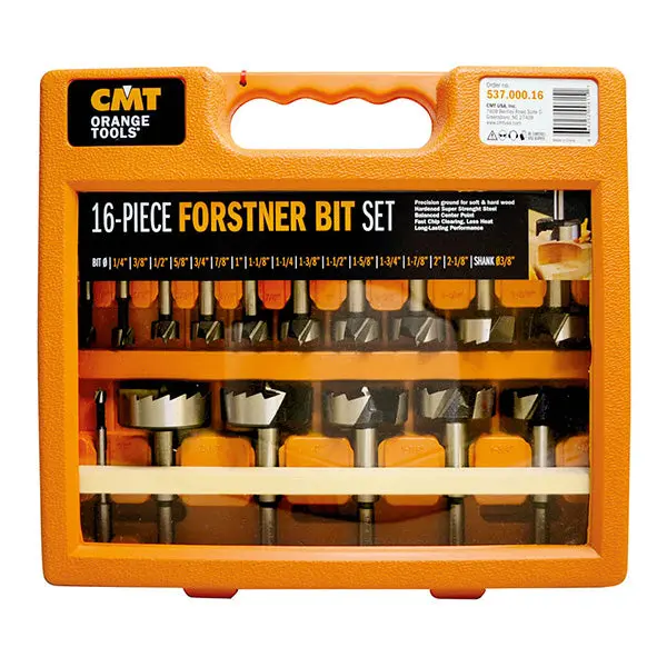 Cmt Forstner Bit Set – 3/8" Shank Collection 1