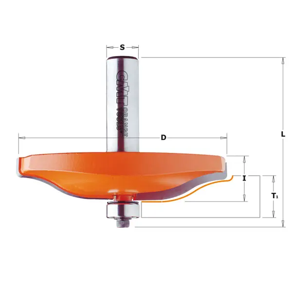 Cmt Horizontal Raised Panel Router Bits With Guide Bearing – Carbide Tipped 1