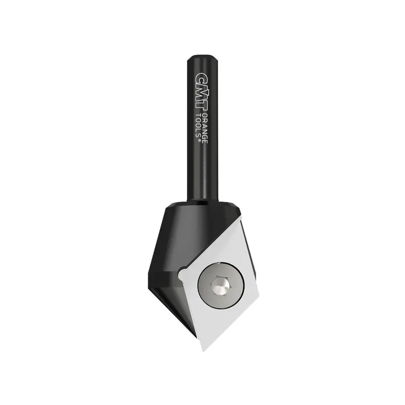 Cmt Indexable V-Groove Router Bit For Signmaking (90° Angle) 1