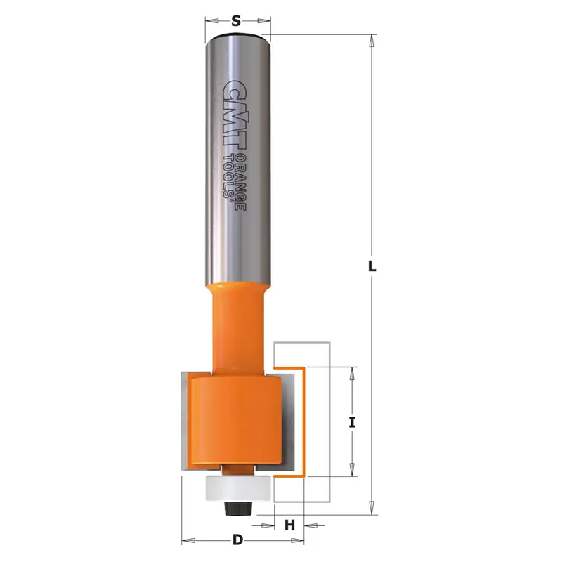 Cmt Inlay Router Bits With Carbide Tips And Precision Bearing Guide 1