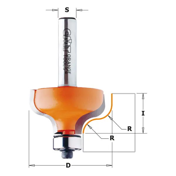 Cmt Ogee Profile Carbide Router Bit – Single Or Multi-Piece 1