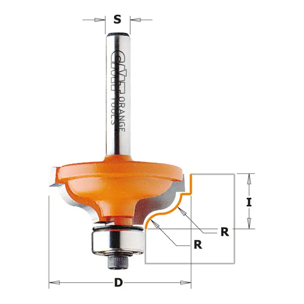 Cmt Ogee With Fillet Profile Router Bits – Carbide Tipped 1