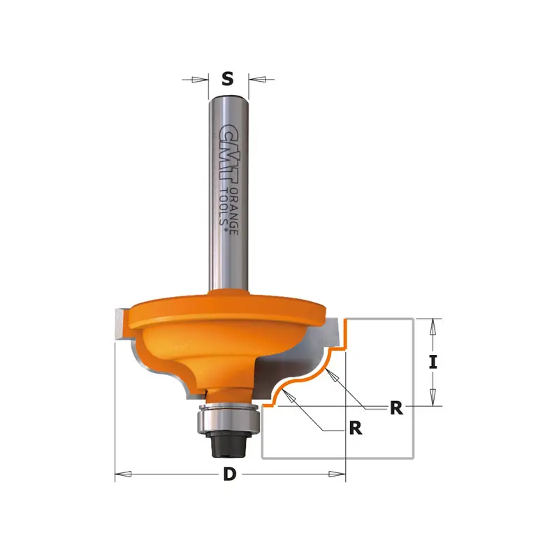 Cmt Ogee-With-Fillet Router Bit For Intricate Woodworking Profiles 1
