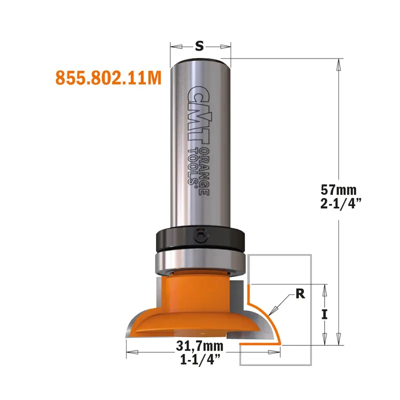Cmt Ovolo Sash Router Bit Set – Carbide Tipped 1