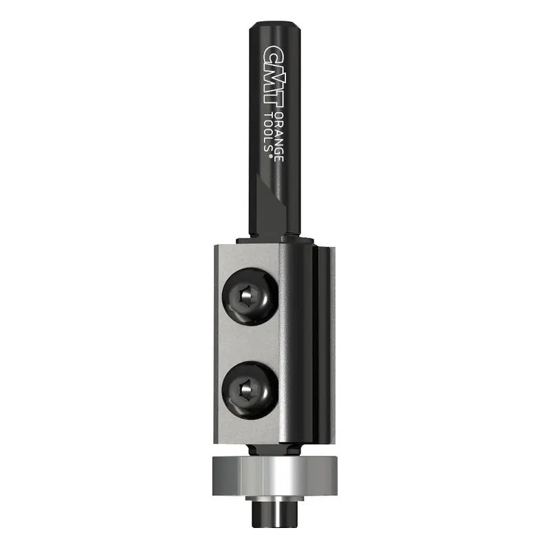 Cmt Replaceable Carbide Flush Trim Router Bit — Bottom-Bearing Guide Included 1