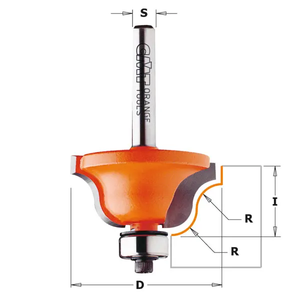 Cmt Roman Ogee Profile Router Bits — Carbide-Tipped 1