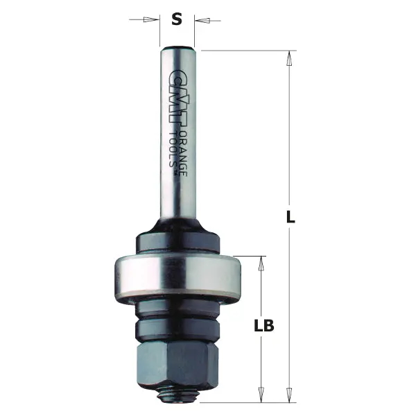 Cmt Slot Cutter Arbors With Bearings – Model 822 1