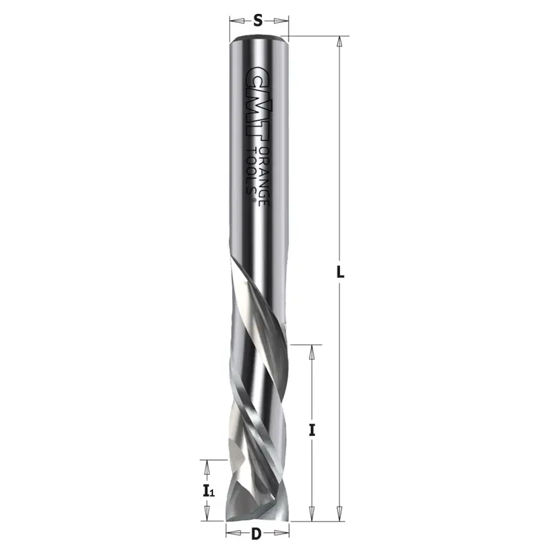 Cmt Solid Carbide Upcut & Downcut Spiral Router Bits 1