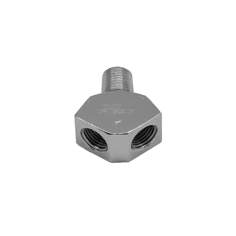 Co2 Regulator Dual Outlet 'Y' Splitter 1