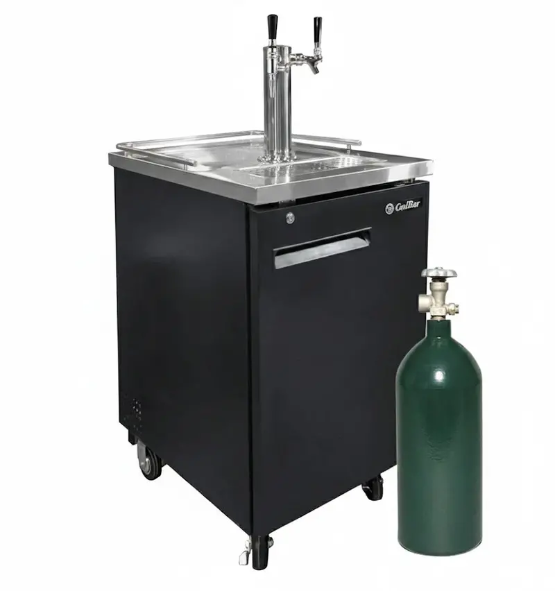 Coolbar Cdd-24 Nitro Kegerator Pre-Configured For Guinness – Includes N₂ Tank & Stout Tap 1