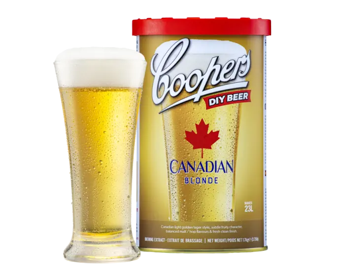 Coopers Canadian Blonde Homebrew Kit – 6 Gallons (23 Liters) 1