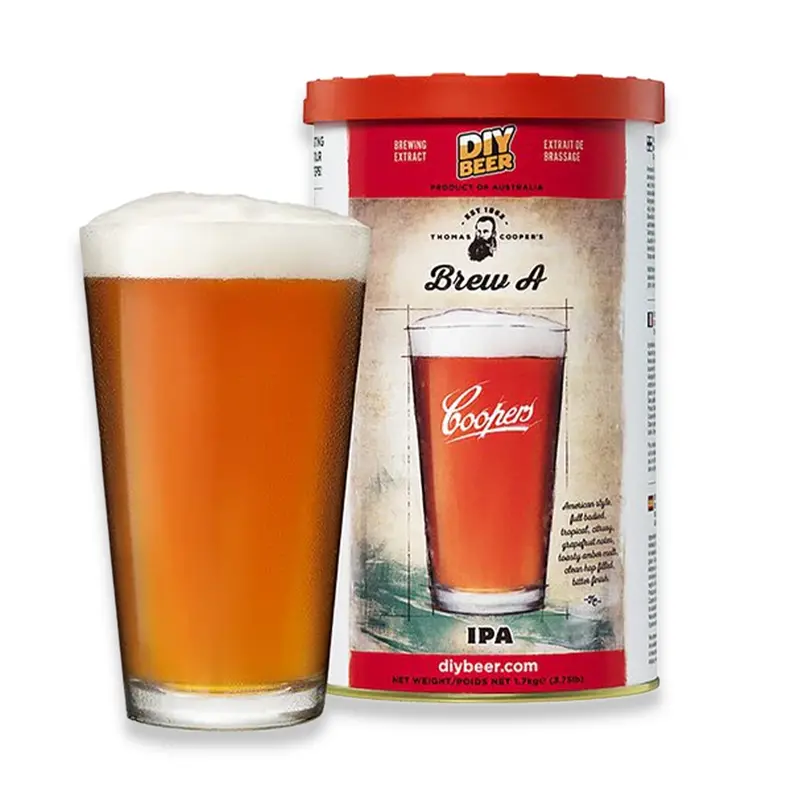 Coopers Ipa Beer Kit – All-In-One Homebrew Starter (5 Gallon / 19 Litre) 1