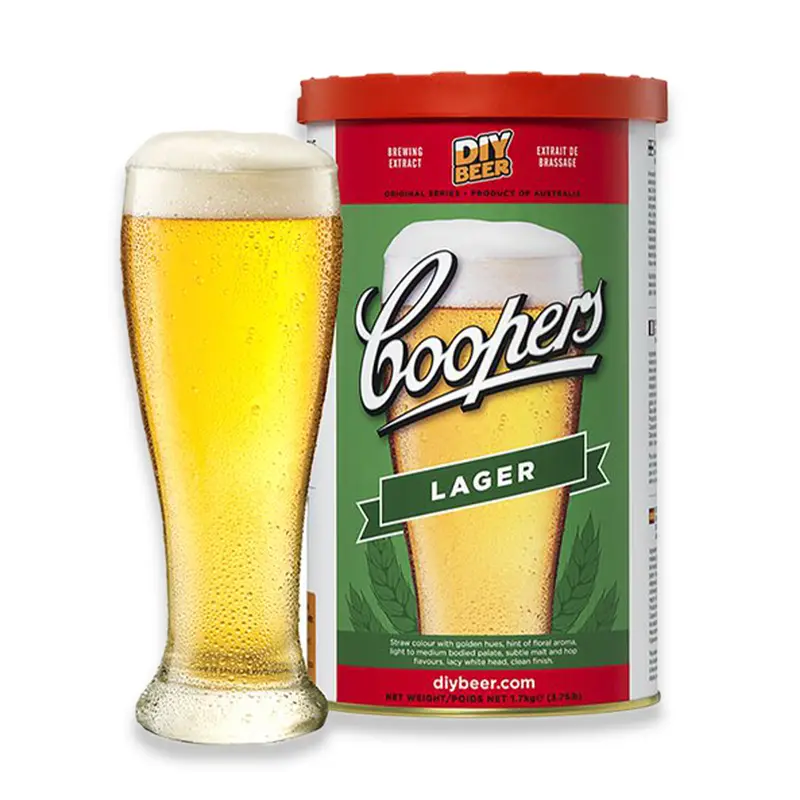 Coopers Original Lager Homebrew Kit – 6 Gallons (23 Liters) 1