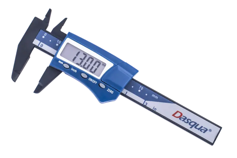 Dasqua 0–3 Inch Digital Calipers – Lightweight Composite Design (Model 2035-0004) 1