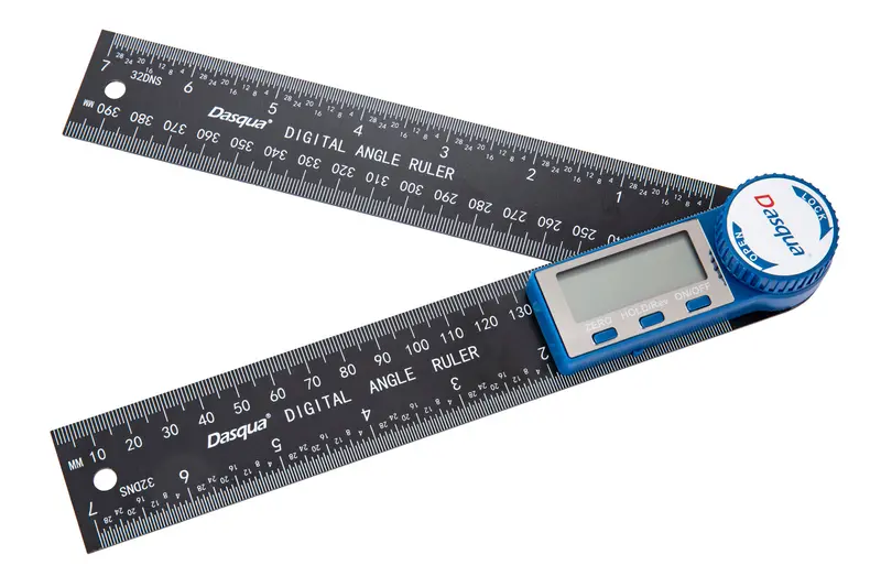 Dasqua 200Mm Digital Woodworking Protractor – Full 0° To 360° Range (Model 1022-2200) 1