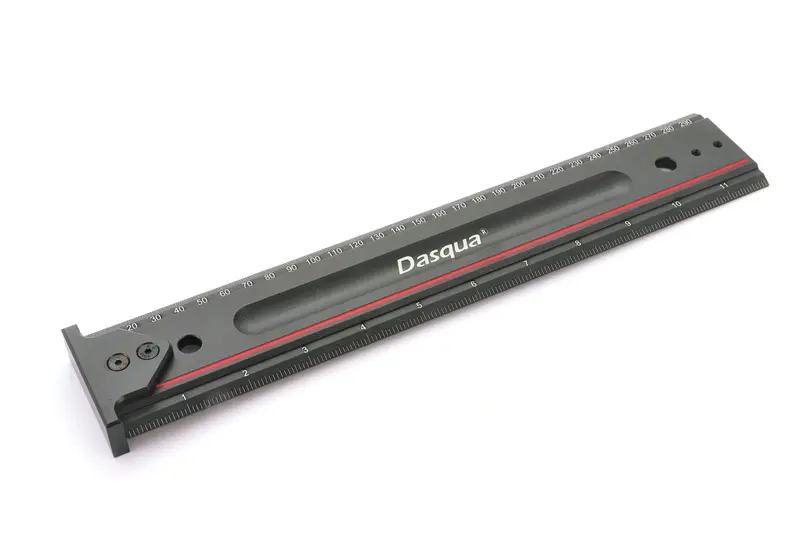 Dasqua Hook Rulers — Choice Of Imperial/Metric Lengths (12"/300Mm, 24"/600Mm, 36"/900Mm) 1