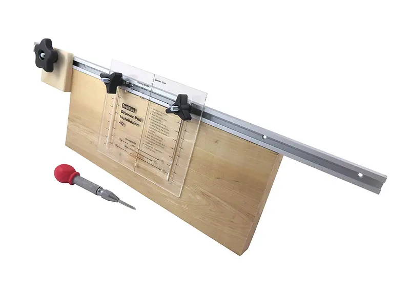 Deluxe Adjustable Installation Jig For Cabinet Hardware (Model 606001) 1