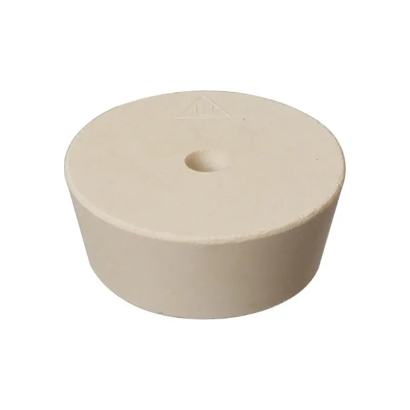 Drilled Rubber Stopper For Mason Jars (#13 Bung) 1