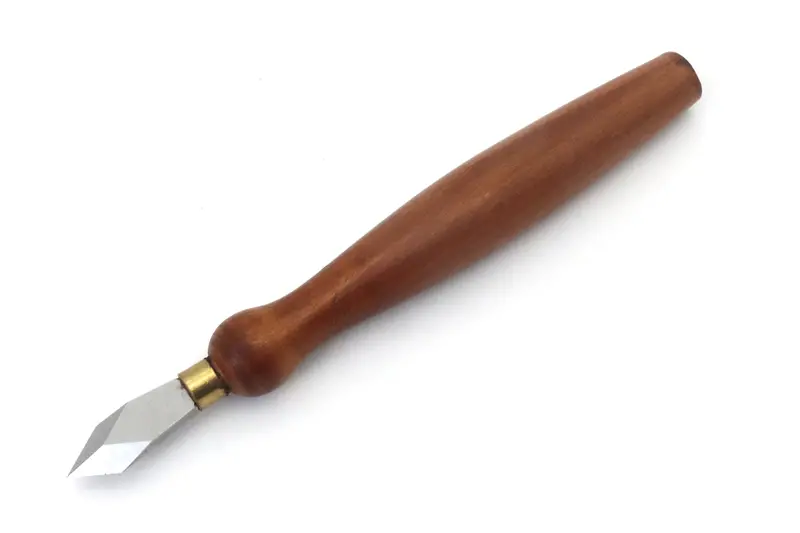 Dual-Bevel Striking Marking Knife With Hardwood Handle For Precise Layout And Scoring 1