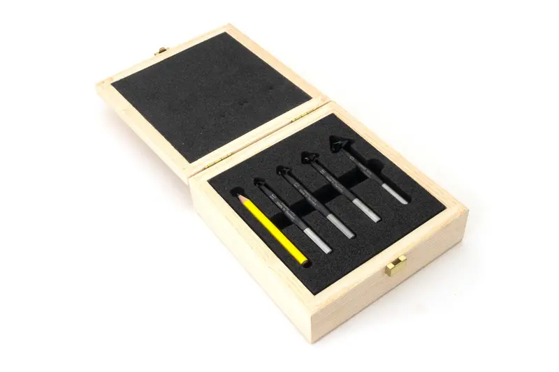 Famag 7-Flute Countersink Set – 4-Piece Metric (10–20Mm), Smooth Chamfering Without Tear-Out 1