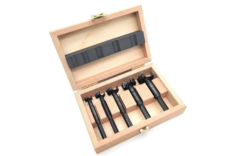 Famag Bormax 2.0 Forstner Bit Set — 5-Piece Metric Range (15–35 Mm) In Dce Packaging 1