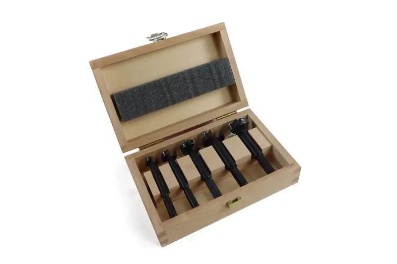 Famag Bormax 2.0 Forstner Bit Set — 5-Piece Premium Imperial Selection (5/8" To 1-3/8") 1