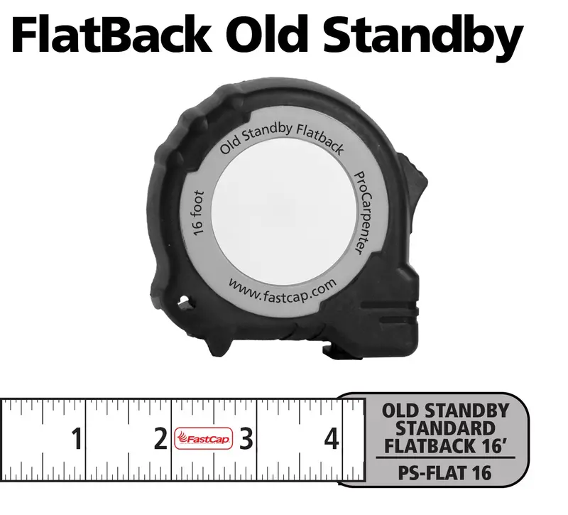 Fastcap Procarpenter 16-Foot Flatback Tape Measure 3