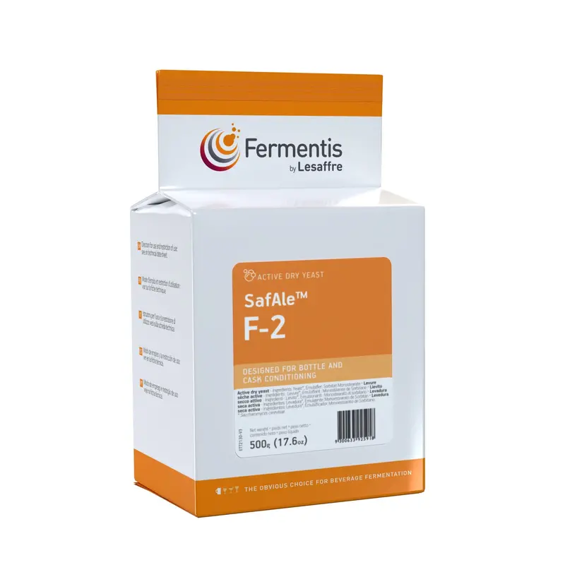 Fermentis Safale F-2 Cask & Conditioning Dry Yeast – 500 G Brick 1