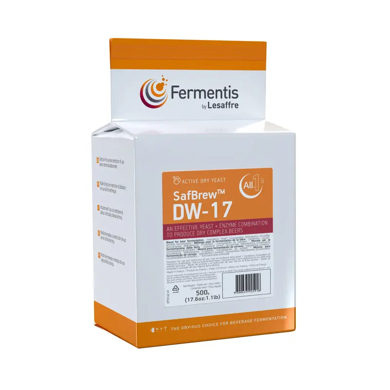 Fermentis Safbrew Dw-17 Dry Wheat Beer Yeast – 500G Brick 1