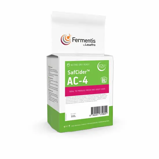 Fermentis Safcider Ac-4 Dry Cider Yeast – 500 G Brick 1