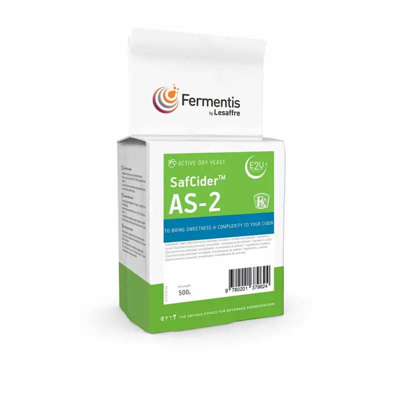 Fermentis Safcider As-2 Dry Cider Yeast – 500 G Brick 1