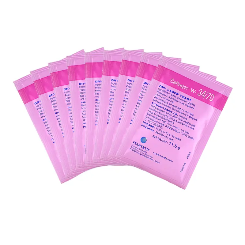 Fermentis Saflager W-34/70 Dry Lager Yeast – 10 × 11.5 G Sachets 1