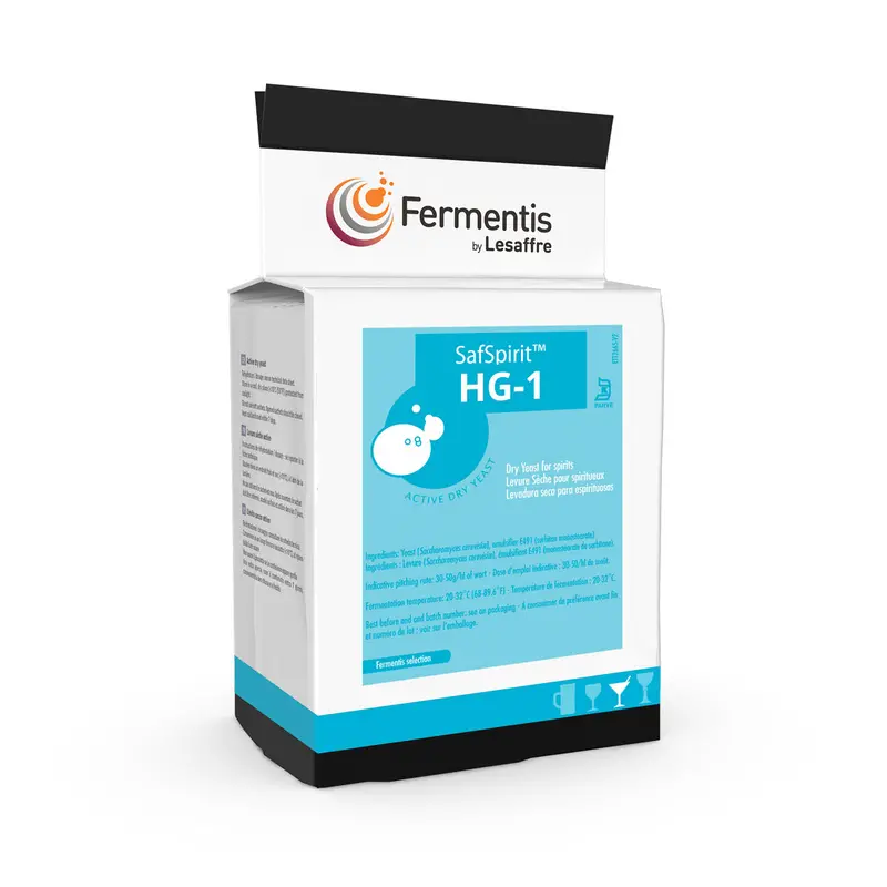 Fermentis Safspirit Hg1 Dry High-Gravity Distilling Yeast – 500G Brick 1