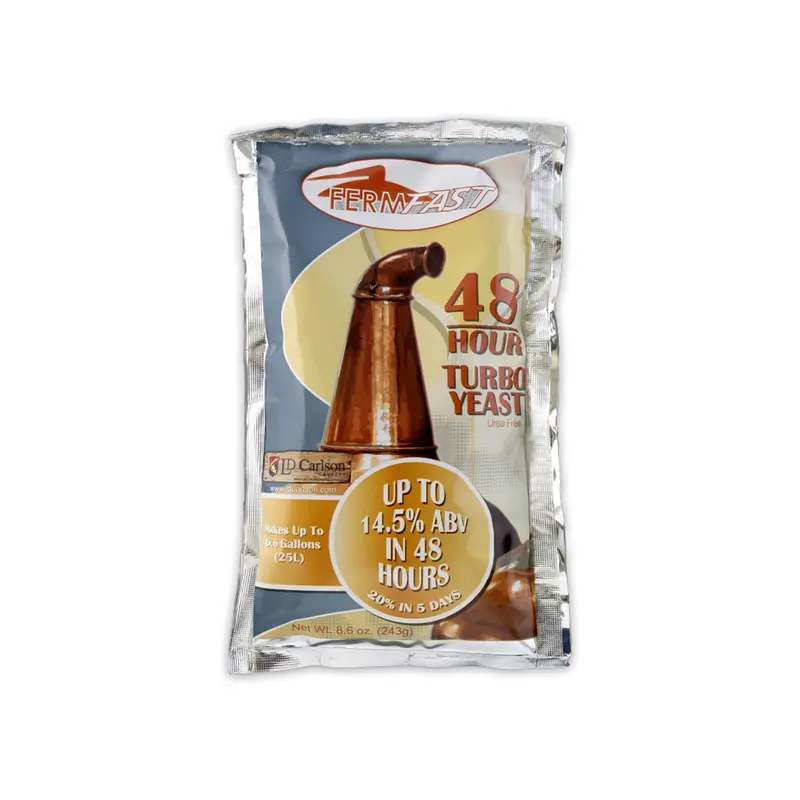 Fermfast 48-Hour Turbo Yeast – Fast-Fermenting Formula (243G) 1