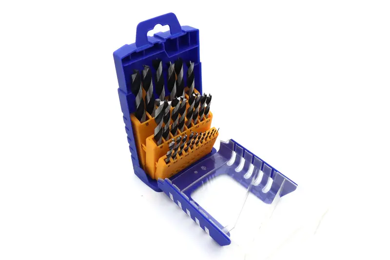 Fisch Metric Brad Point Drill Bit Set – 25-Piece Chrome Vanadium Steel, 1Mm–13Mm, Double-Flute, In Storage Case 1