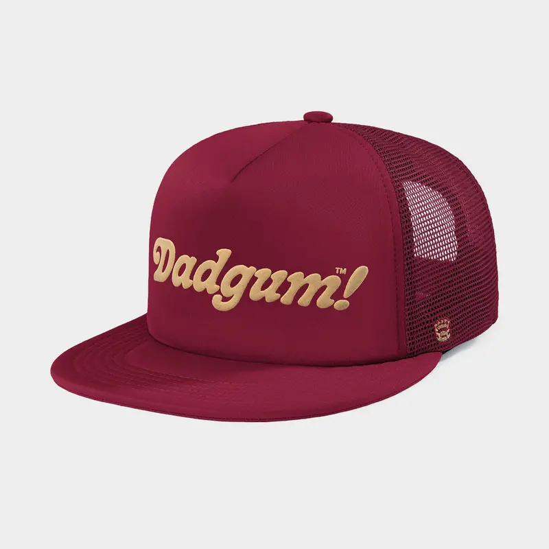 Florida State Seminoles 'Dadgum!' Puff Print Trucker Hat 1