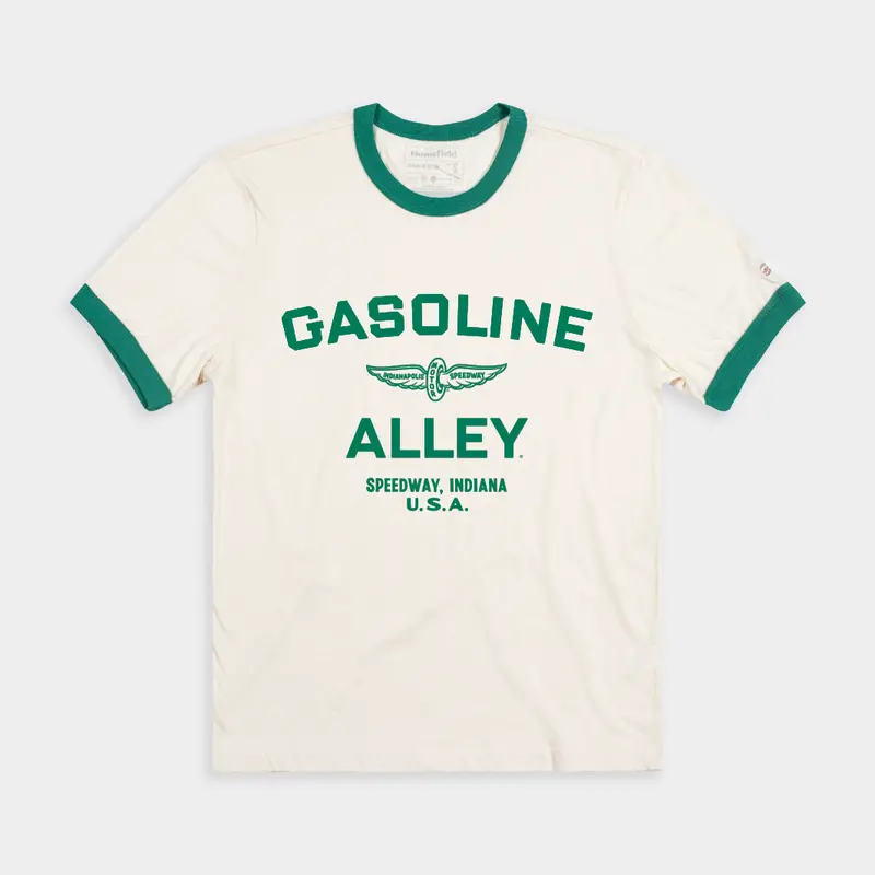 Gasoline Alley Indianapolis Motor Speedway Ringer T-Shirt 1