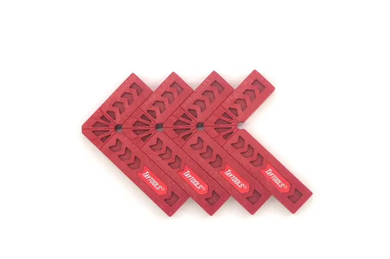 Glass-Reinforced Nylon Clamping Squares – Four-Piece Assembly Set 1